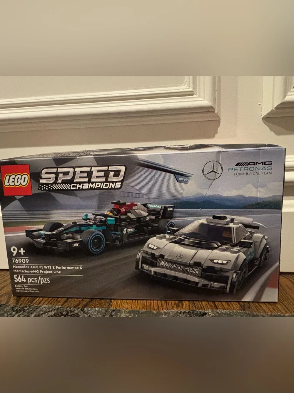 Lego Mercedes-AMG Black and Silver Race Car Set